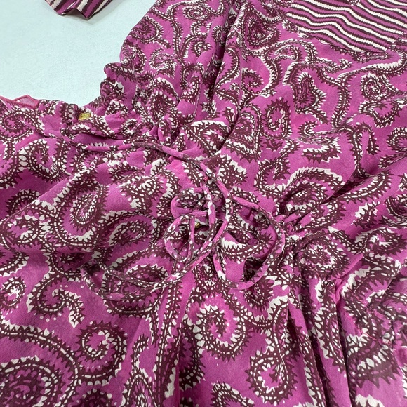 Tory Burch Silk Caftan Tunic Dress /Cover Up - Size XS / S. - Picture 15 of 16